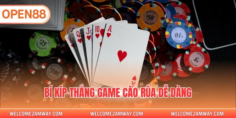 Bí kíp thắng game cào rùa dễ dàng